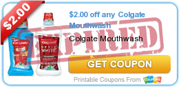 $2.00 off any Colgate Mouthwash