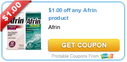 $1.00 off any Afrin product