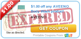 $1.00 off any AVEENO Body Wash product