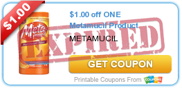 $1.00 off ONE Metamucil Product