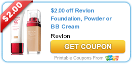 $2.00 off Revlon Foundation, Powder or BB Cream