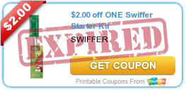 $2.00 off ONE Swiffer Starter Kit