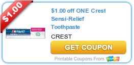 $1.00 off ONE Crest Sensi-Relief Toothpaste