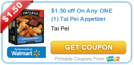 $1.50 off On Any ONE (1) Tai Pei Appetizer