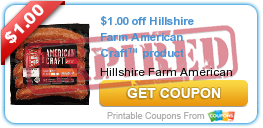 $1.00 off Hillshire Farm American Craft™ product