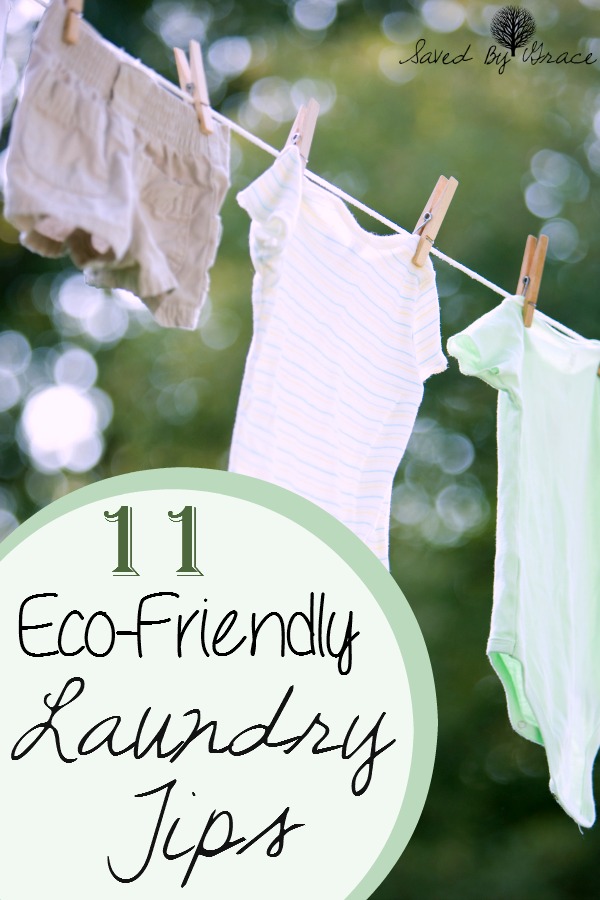 11 Eco Friendly Laundry Tips- If you are trying to be more green at home, here are some great laundry tips that help you love mother earth.