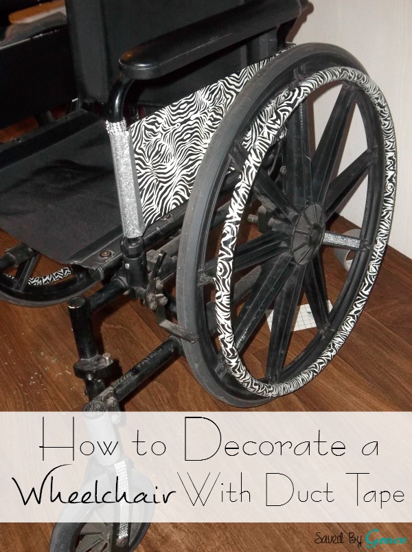 How to Decorate a Wheelchair with Duct Tape