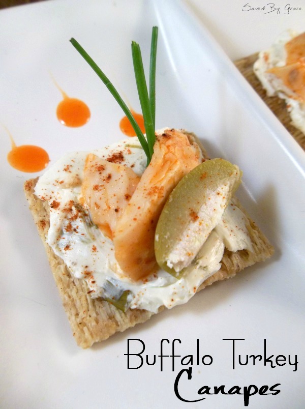 Buffalo Turkey Canapes