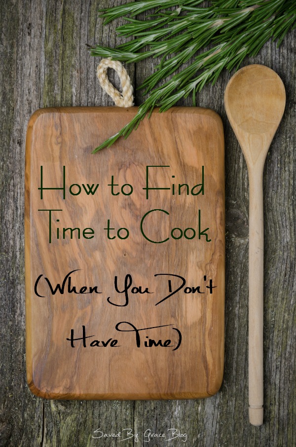 How to Find Time to Cook