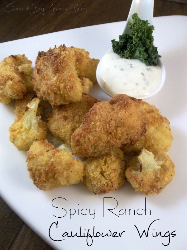 Spicy Ranch Cauliflower Wings Recipe