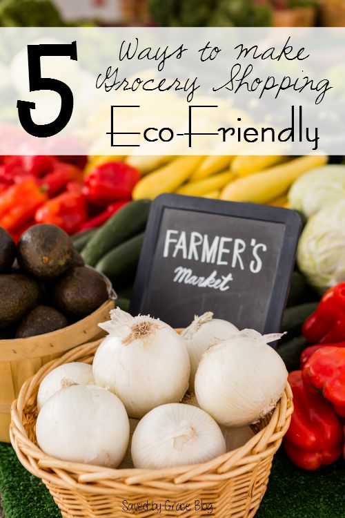 5 Ways to Make Grocery Shopping More Eco Friendly