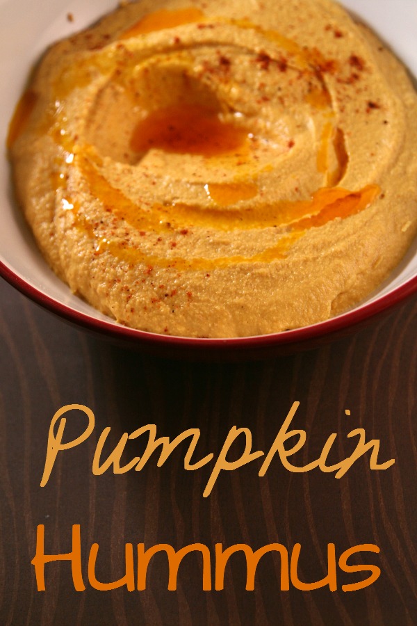 Pumpkin Hummus- This recipe is perfect for enjoying the tastes of the season along with your favorite snack, Hummus!