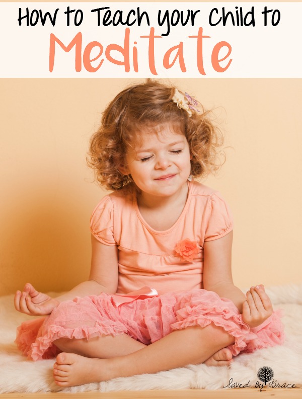 5 Tips for Teaching your Kids to Meditate- Meditation isn't just for busy adults. Teaching your child to meditate can be a great skill for them, too!