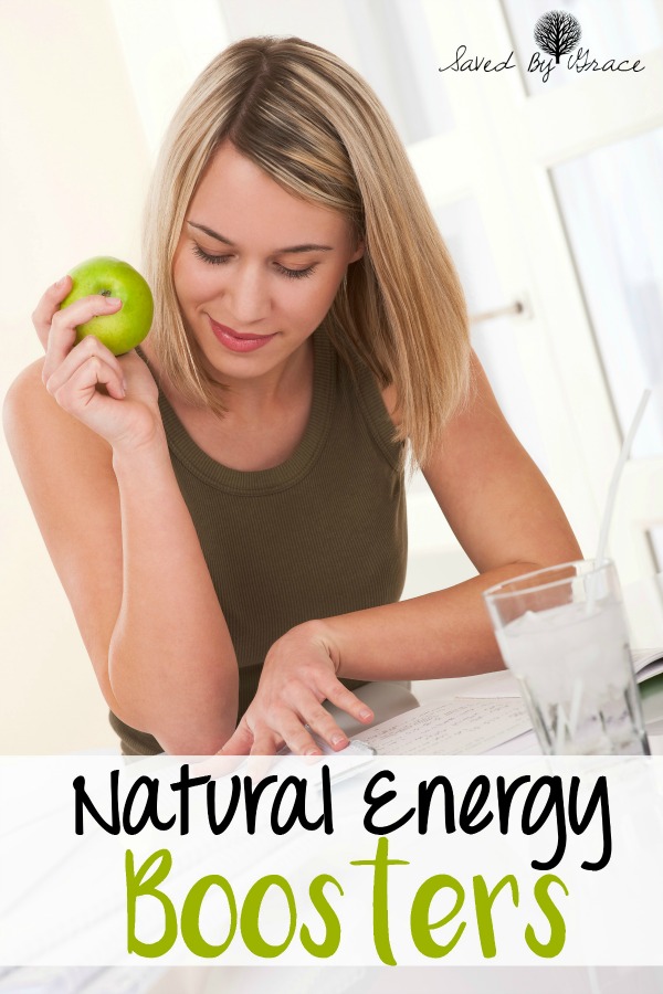 Natural Energy Boosters- If you are feeling sluggish mid-afternoon, here are some natural ways to get more energy that don't include a cup of coffee.