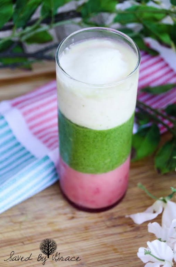 layered smoothie recipe