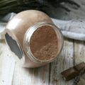 DIY Chocolate Lavender Fizzy Bath Powder- Forget making bath bombs with this easy DIY Recipe for Chocolate Lavender Fizzy Bath Powder for bath time fun!