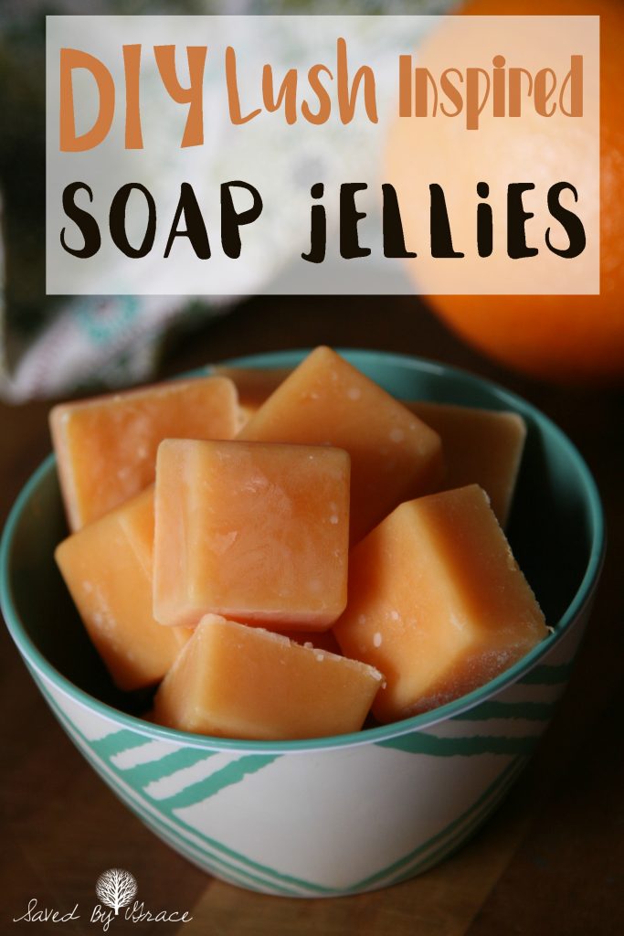 DIY Citrus Soap Jellies- These citrus soap jellies are good, clean fun and they are easy to make as well! Just a few ingredients and you can make them, too!