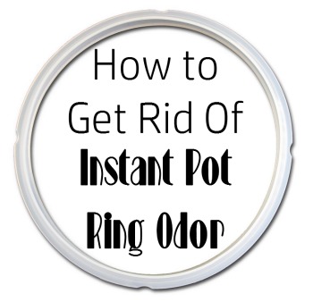 How to Get Rid of Instant Pot Ring Odor- My one and only complaint- ring odor! Here's how you can get rid of Instant Pot ring odor if you deal with it, too!