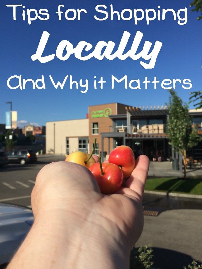 Why Shopping Local Matters- It's so easy to make all of our purchases online these days that we have forgotten about shopping locally. Here are some reasons to shop at local businesses instead.